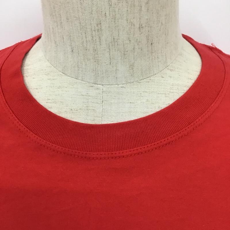 ディーゼル DIESEL Tシャツ 半袖 半袖カットソー プリントTシャツ クルーネックカットソー XL プリント 赤 / レッド / メンズ USED 古着 中古 10105389
