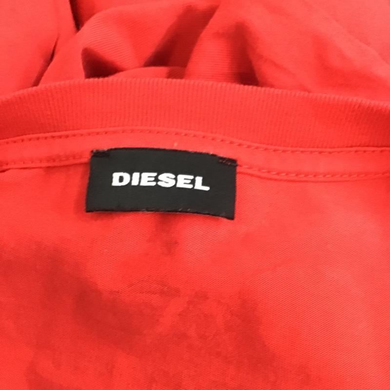 ディーゼル DIESEL Tシャツ 半袖 半袖カットソー プリントTシャツ クルーネックカットソー XL プリント 赤 / レッド / メンズ USED 古着 中古 10105389