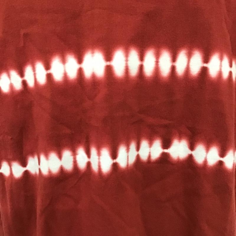 クーティー COOTIE Tシャツ 半袖 CTE-18S317 Tie-DyeS/STee 半袖カットソー プリントTシャツ M プリント 赤 / レッド / メンズ USED 古着 中古 10105394