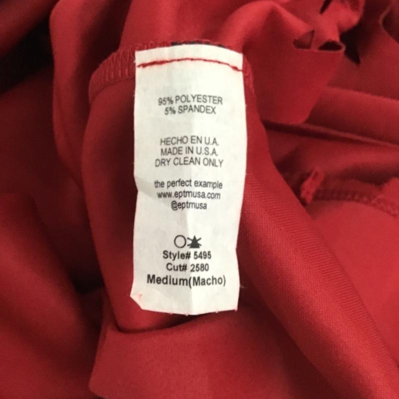 エピトミ EPTM. Tシャツ 半袖 半袖カットソー 無地Tシャツ クルーネックカットソー ダメージ加工 M 無地 赤 / レッド / メンズ USED 古着 中古 10105395