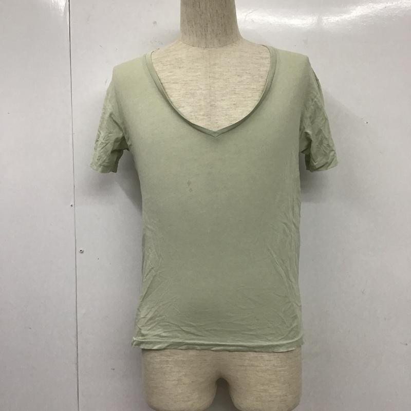 ラルフローレン RALPHLAUREN Tシャツ 半袖 半袖カットソー 無地Tシャツ Vネックカットソー M 無地 緑 / グリーン / メンズ USED 古着 中古 10105396
