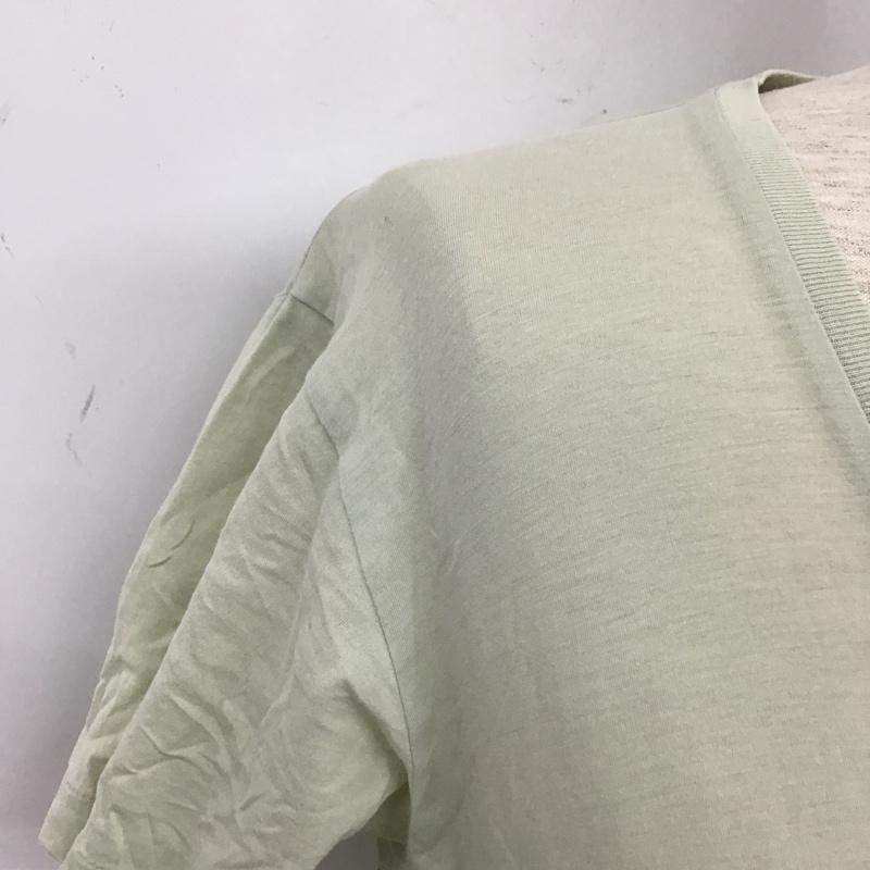 ラルフローレン RALPHLAUREN Tシャツ 半袖 半袖カットソー 無地Tシャツ Vネックカットソー M 無地 緑 / グリーン / メンズ USED 古着 中古 10105396