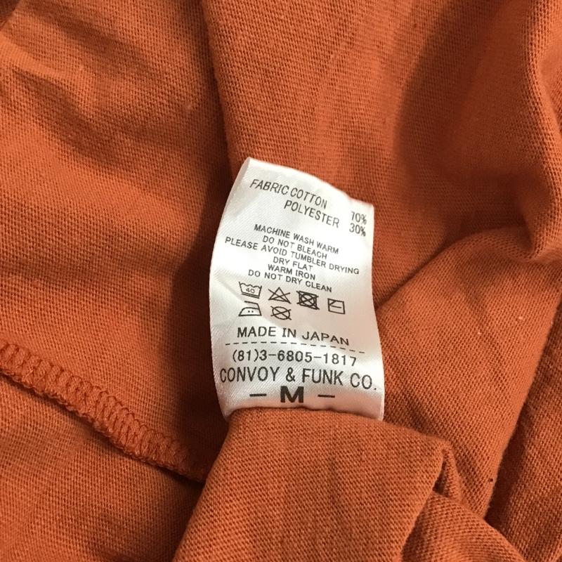 ラディアル RADIALL Tシャツ 半袖 RAD-18SS-TEE020 半袖カットソー クルーネックカットソー プリントTシャツ M プリント 橙 / オレンジ / メンズ USED 古着 中古 10105398