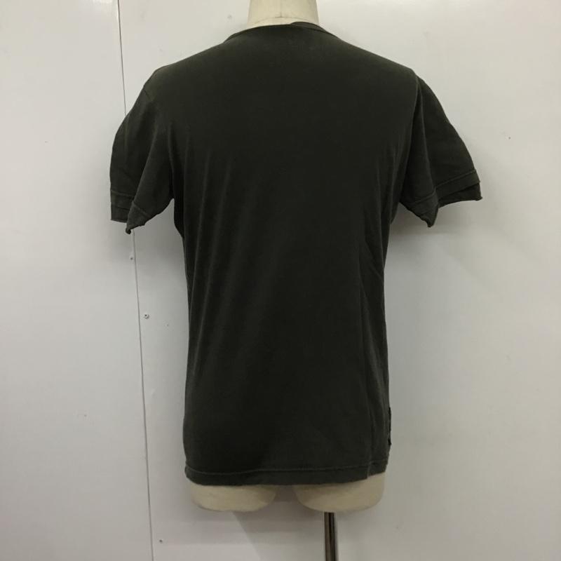 ディーゼル DIESEL Tシャツ 半袖 半袖カットソー プリントTシャツ クルーネックカットソー S プリント 黒 / ブラック / メンズ USED 古着 中古 10105402