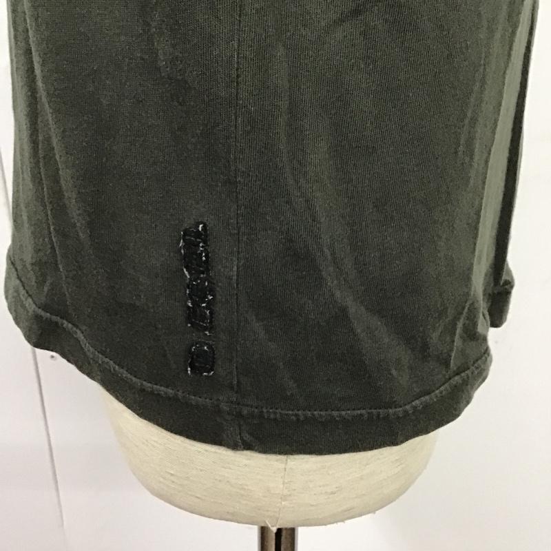 ディーゼル DIESEL Tシャツ 半袖 半袖カットソー プリントTシャツ クルーネックカットソー S プリント 黒 / ブラック / メンズ USED 古着 中古 10105402