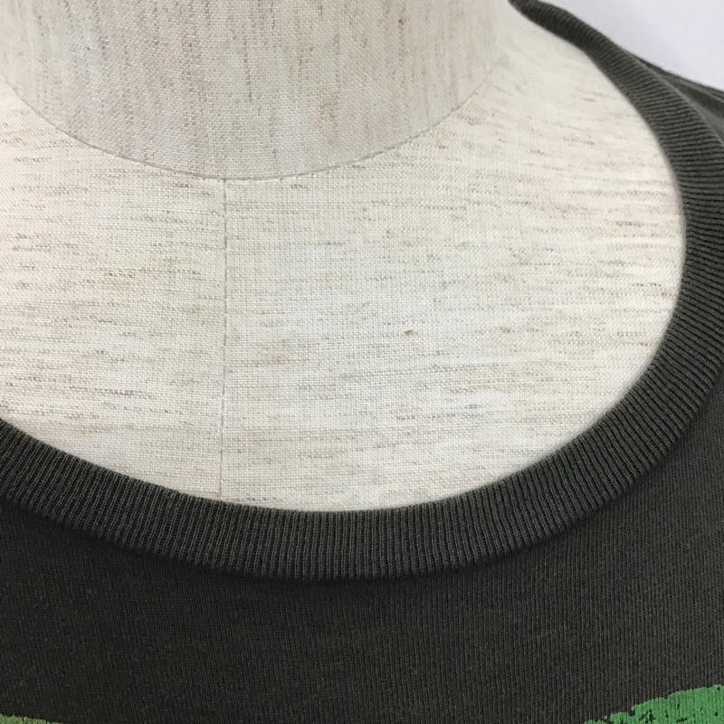 ディーゼル DIESEL Tシャツ 半袖 半袖カットソー プリントTシャツ クルーネックカットソー S プリント 黒 / ブラック / メンズ USED 古着 中古 10105402