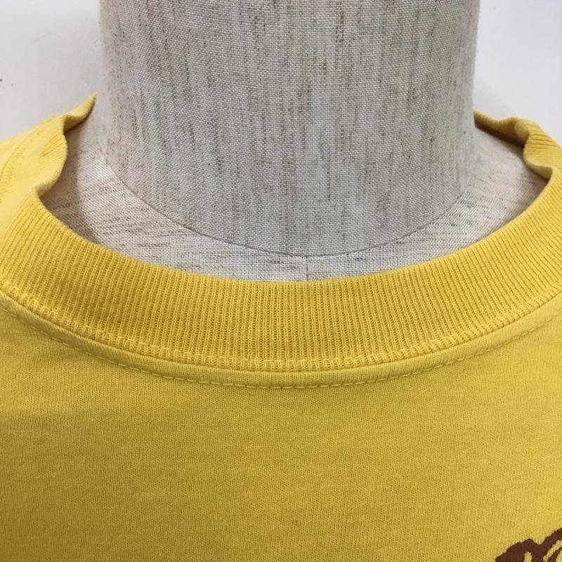バズリクソンズ Buzz Rickson's Tシャツ 半袖 半袖カットソー プリントTシャツ クルーネックカットソー S プリント 黄 / イエロー / メンズ USED 古着 中古 10105403