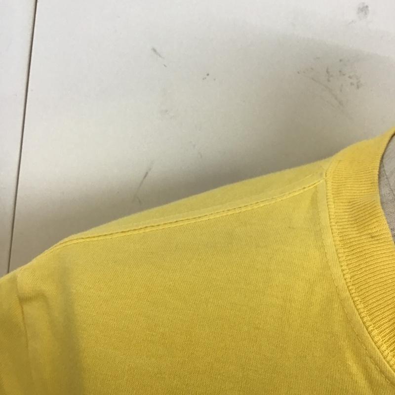 バズリクソンズ Buzz Rickson's Tシャツ 半袖 半袖カットソー プリントTシャツ クルーネックカットソー S プリント 黄 / イエロー / メンズ USED 古着 中古 10105403