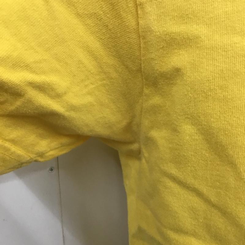 バズリクソンズ Buzz Rickson's Tシャツ 半袖 半袖カットソー プリントTシャツ クルーネックカットソー S プリント 黄 / イエロー / メンズ USED 古着 中古 10105403