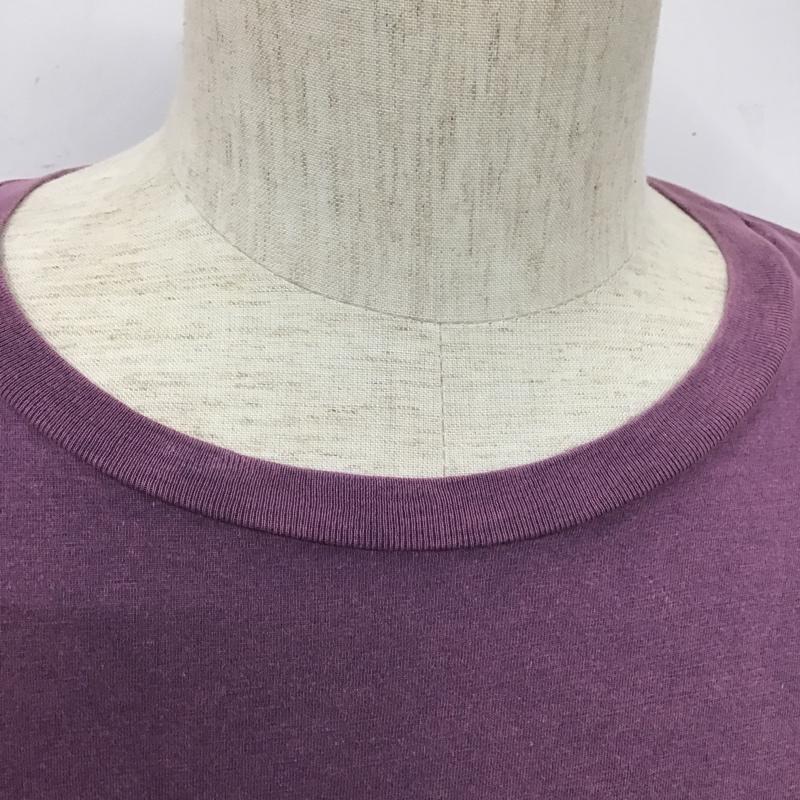 アルマーニエクスチェンジ A/X ARMANIEXCHANGE Tシャツ 半袖 半袖カットソー プリントTシャツ クルーネックカットソー M ロゴ、文字 紫 / パープル / メンズ USED 古着 中古 10105405