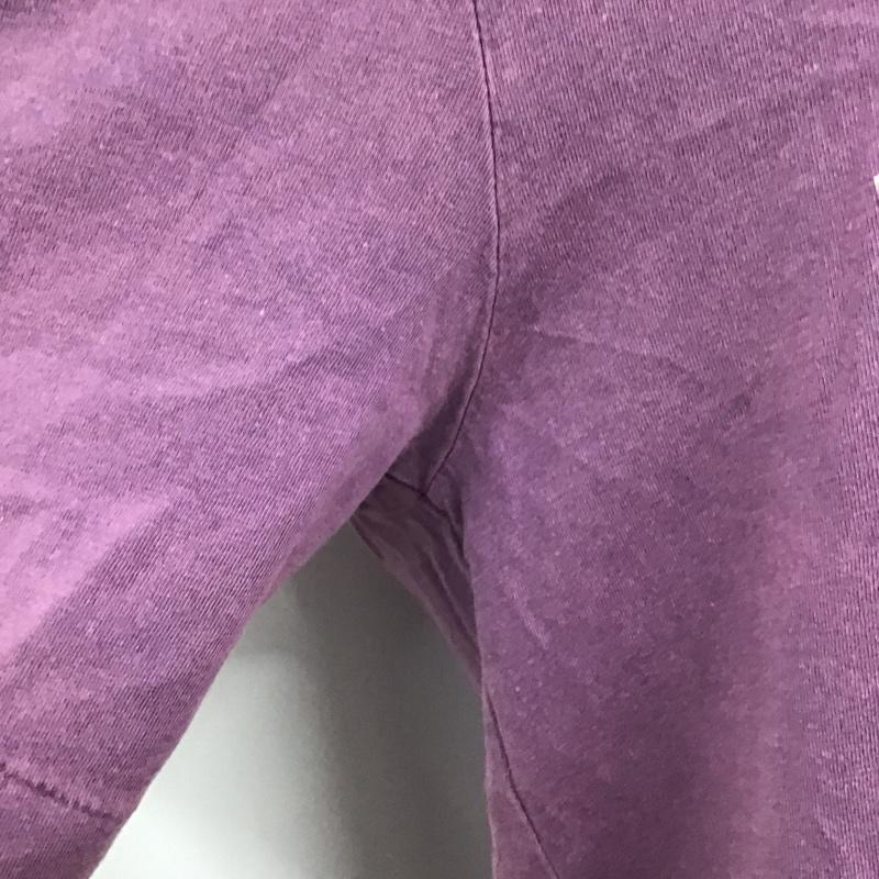 アルマーニエクスチェンジ A/X ARMANIEXCHANGE Tシャツ 半袖 半袖カットソー プリントTシャツ クルーネックカットソー M ロゴ、文字 紫 / パープル / メンズ USED 古着 中古 10105405