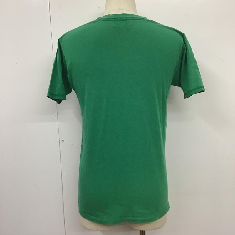 ドレストリップ drestrip Tシャツ 半袖 半袖カットソー プリントTシャツ クルーネックカットソー 1 プリント 緑 / グリーン / メンズ USED 古着 中古 10105407