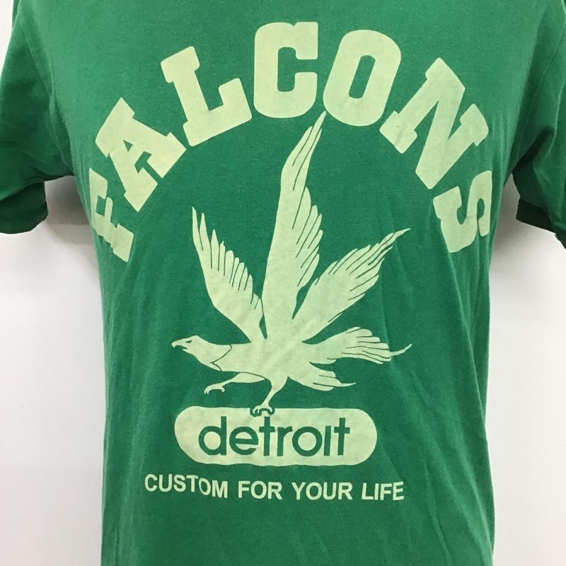 ドレストリップ drestrip Tシャツ 半袖 半袖カットソー プリントTシャツ クルーネックカットソー 1 プリント 緑 / グリーン / メンズ USED 古着 中古 10105407
