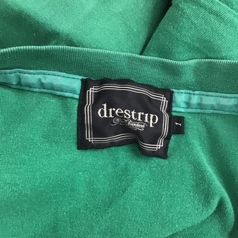 ドレストリップ drestrip Tシャツ 半袖 半袖カットソー プリントTシャツ クルーネックカットソー 1 プリント 緑 / グリーン / メンズ USED 古着 中古 10105407