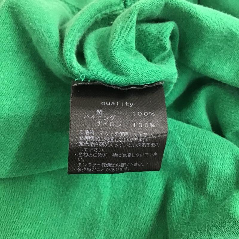ドレストリップ drestrip Tシャツ 半袖 半袖カットソー プリントTシャツ クルーネックカットソー 1 プリント 緑 / グリーン / メンズ USED 古着 中古 10105407