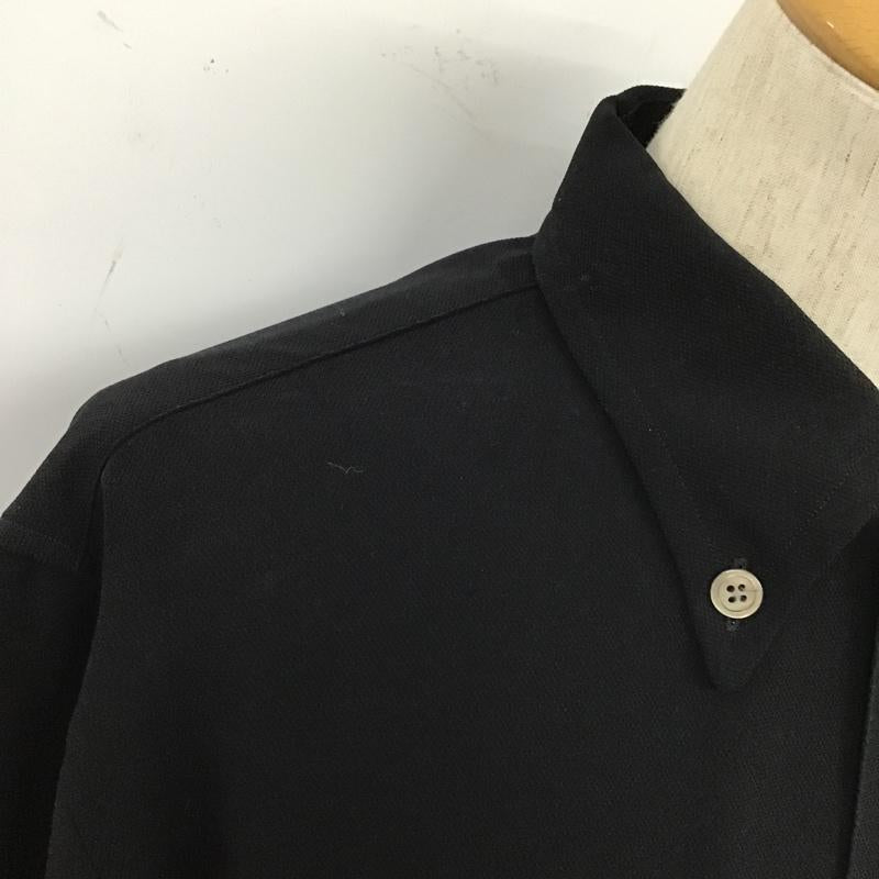 アルマーニエクスチェンジ A/X ARMANIEXCHANGE シャツ、ブラウス 長袖 長袖シャツ カラーシャツ ポケットシャツ 長袖カットソー ボタンダウンシャツ S 無地 黒 / ブラック / メンズ USED 古着 中古 10105412