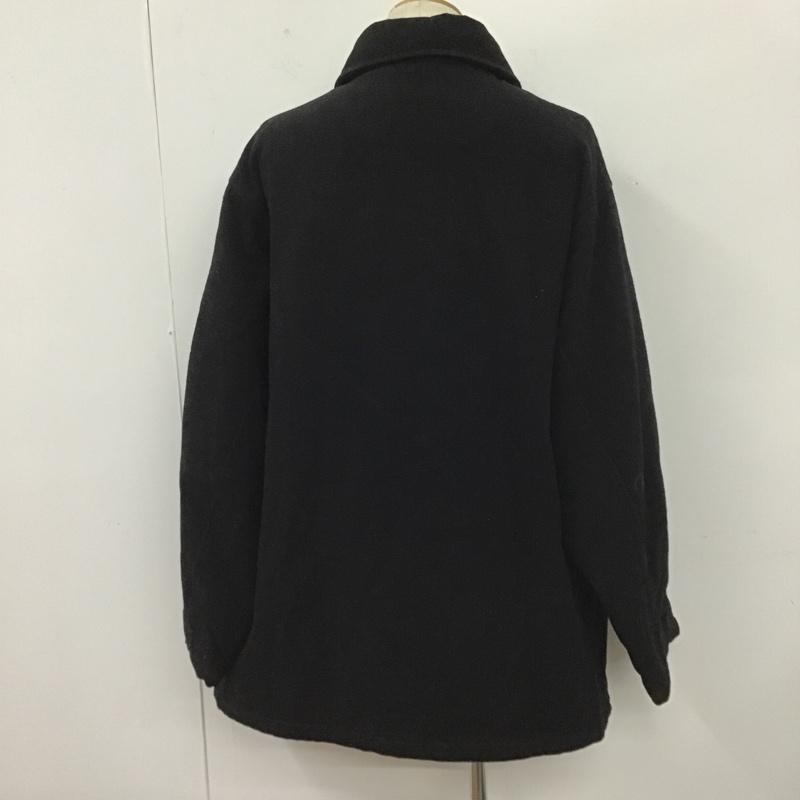ポロバイラルフローレン Polo by RALPH LAUREN コート コート一般 ロングコート ロングジャケット カラージャケット アウター XL 無地 黒 / ブラック / メンズ USED 古着 中古 10105424