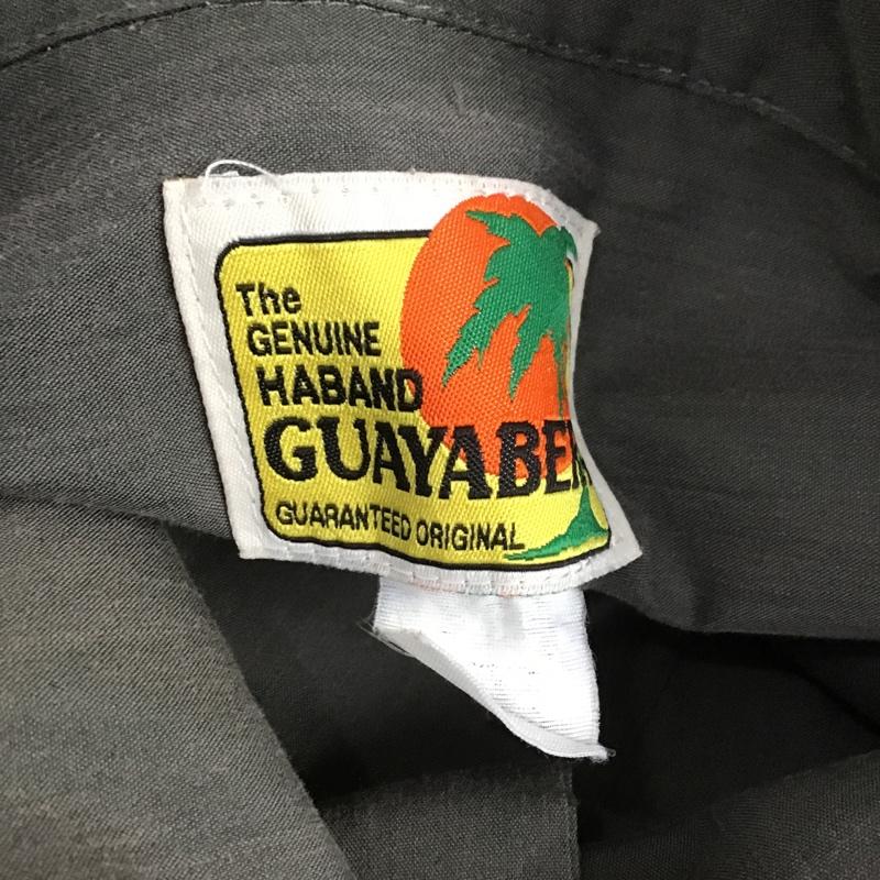 エストレヤスタンダードグァジャベーラ ESTRELLA STANDARD GUAYABERA シャツ、ブラウス 半袖 半袖シャツ カラーシャツ 半袖カットソー 刺繍 灰 / グレー / メンズ USED 古着 中古 10105436