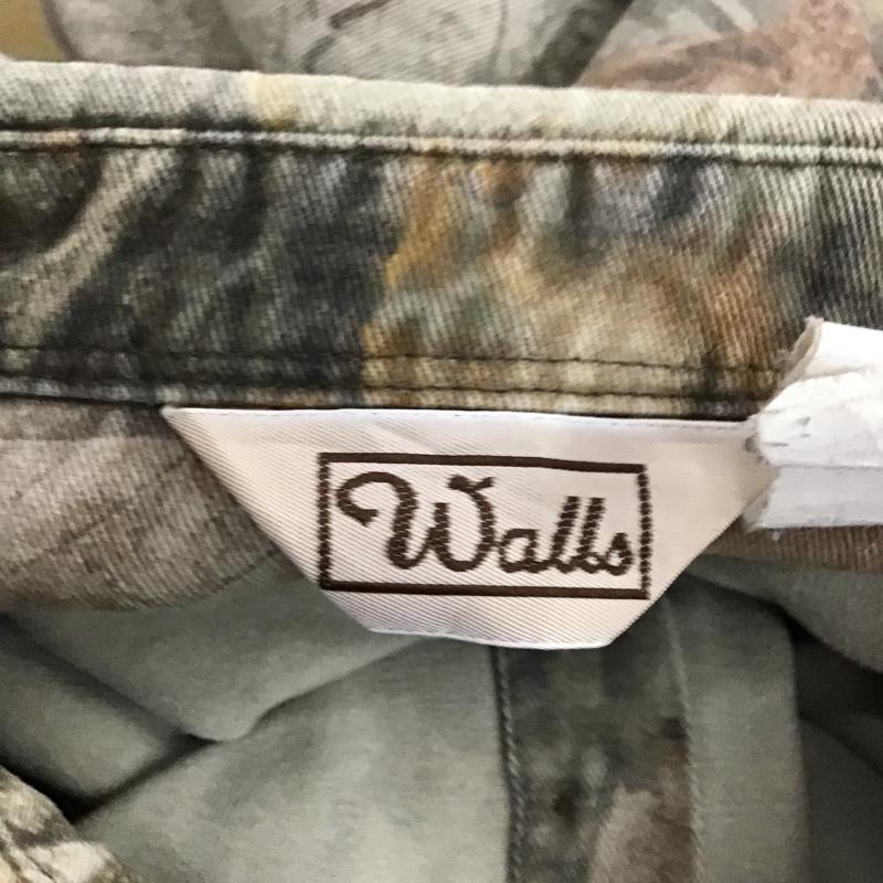 ウォールズ Walls シャツ、ブラウス 長袖 長袖シャツ カラーシャツ ポケットシャツ 長袖カットソー ミリタリーシャツ 古着 カモフラージュ柄・迷彩 マルチカラー / マルチカラー / メンズ USED 古着 中古 10105449