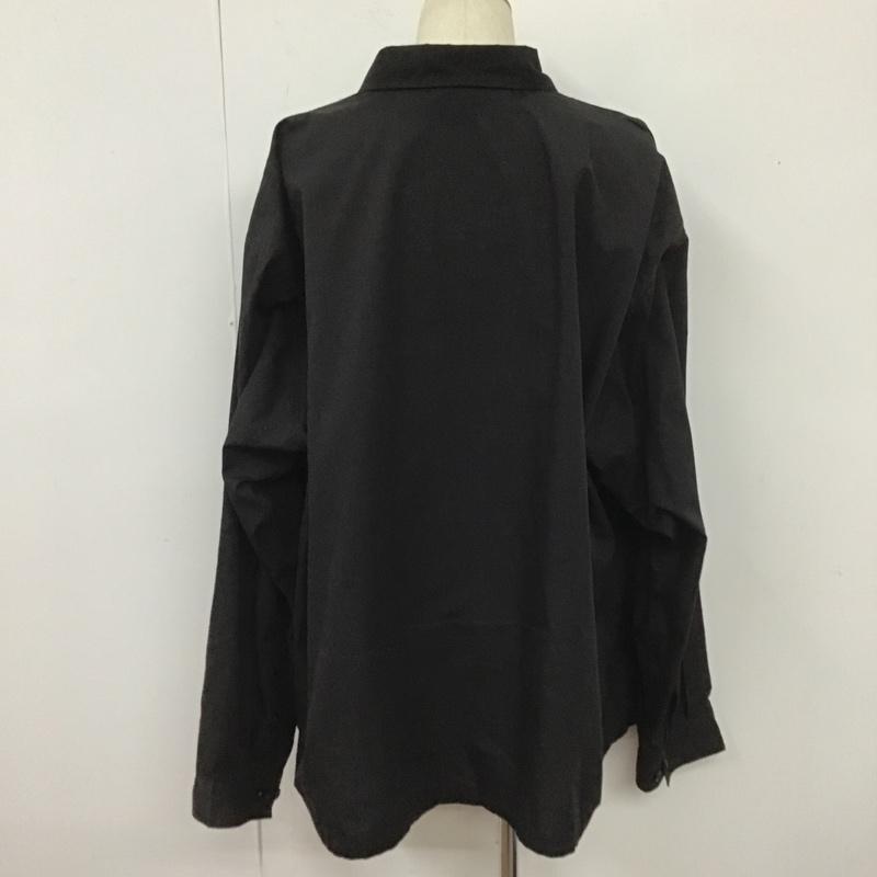 ロスコ ROTHCO シャツ、ブラウス 長袖 長袖シャツ カラーシャツ ポケットシャツ 長袖カットソー ミリタリーシャツ 無地 黒 / ブラック / メンズ USED 古着 中古 10105451