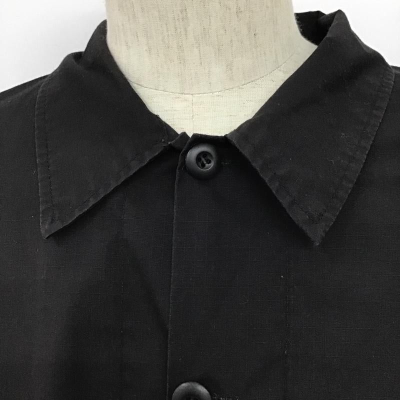 ロスコ ROTHCO シャツ、ブラウス 長袖 長袖シャツ カラーシャツ ポケットシャツ 長袖カットソー ミリタリーシャツ 無地 黒 / ブラック / メンズ USED 古着 中古 10105451