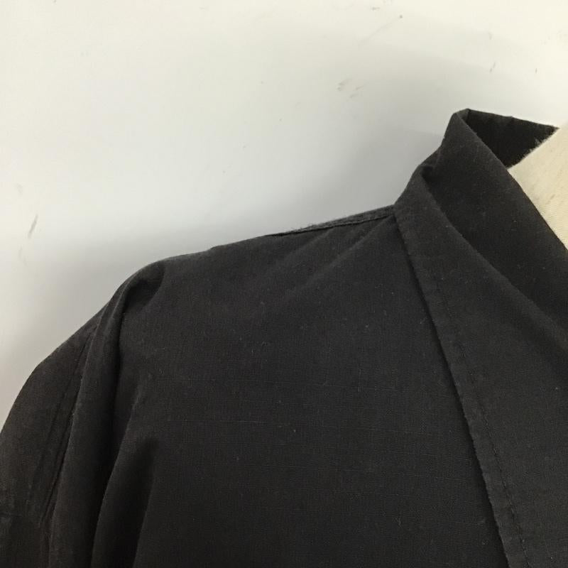 ロスコ ROTHCO シャツ、ブラウス 長袖 長袖シャツ カラーシャツ ポケットシャツ 長袖カットソー ミリタリーシャツ 無地 黒 / ブラック / メンズ USED 古着 中古 10105451