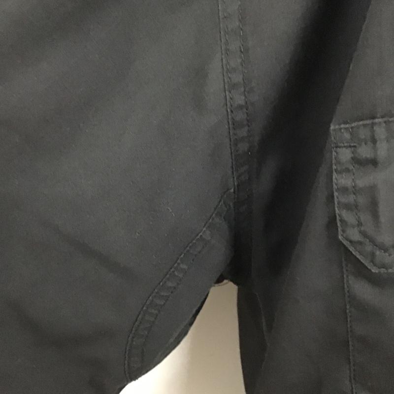 ロスコ ROTHCO シャツ、ブラウス 長袖 長袖シャツ カラーシャツ ポケットシャツ 長袖カットソー ミリタリーシャツ 無地 黒 / ブラック / メンズ USED 古着 中古 10105451
