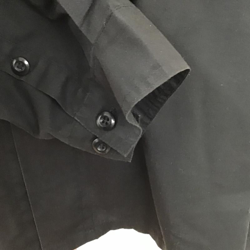 ロスコ ROTHCO シャツ、ブラウス 長袖 長袖シャツ カラーシャツ ポケットシャツ 長袖カットソー ミリタリーシャツ 無地 黒 / ブラック / メンズ USED 古着 中古 10105451