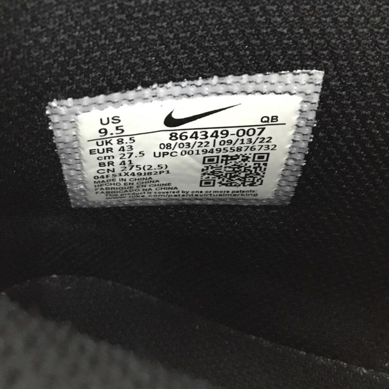 ナイキ NIKE スニーカー スニーカー 864349 007 SB ZOOM BLAZER MID 27.5cm 箱有 27.5cm ロゴ、文字 黒 / ブラック / X 白 / ホワイト / メンズ USED 古着 中古 10105458
