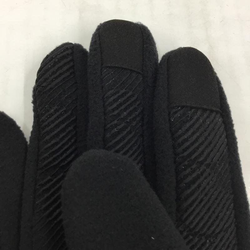 アベイシングエイプ A BATHING APE ファッション小物 手袋 001GDH801036M BAPE POLARTEC GLOVES ロゴ、文字 黒 / ブラック / メンズ USED 古着 中古 10105467