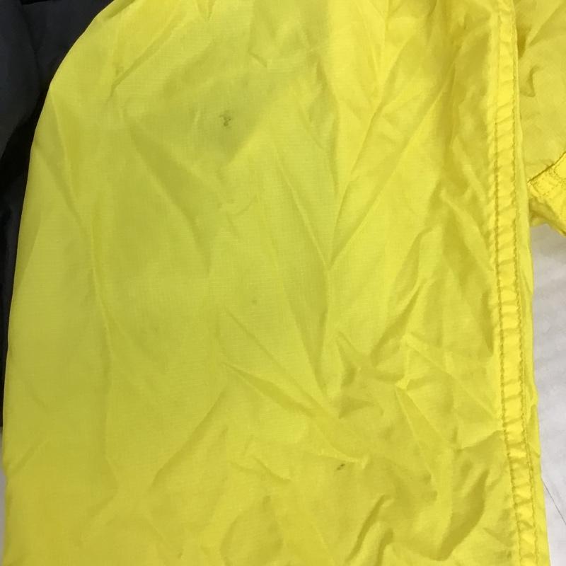 ザノースフェイス THE NORTH FACE ジャケット、上着 ジャケット、ブレザー NSJ3BF04 バイカラー マウンテンパーカー XXL ロゴ、文字 黄 / イエロー / X 黒 / ブラック / メンズ USED 古着 中古 10105475