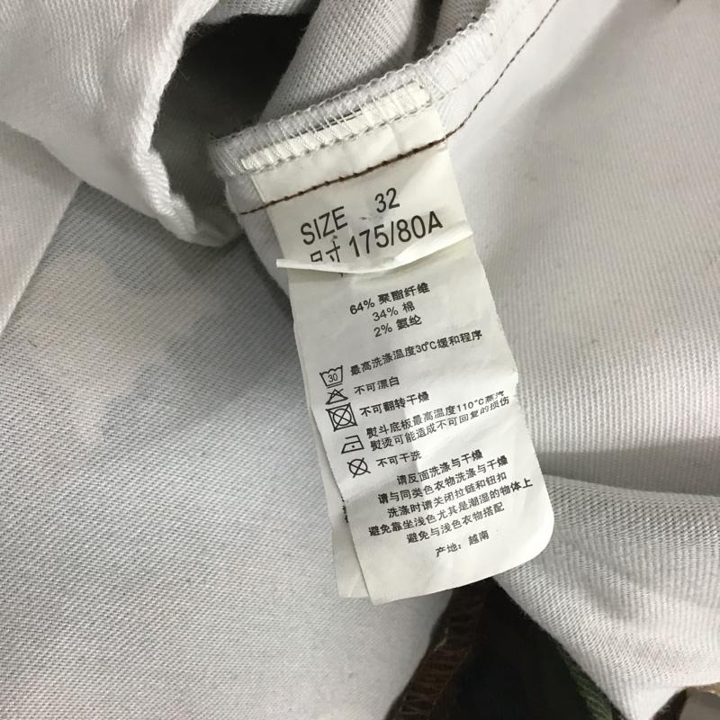 ディッキーズ Dickies パンツ ショートパンツ 162M40DQ01 ハーフパンツ カモ柄 迷彩 32 ロゴ、文字 マルチカラー / マルチカラー / メンズ USED 古着 中古 10105485