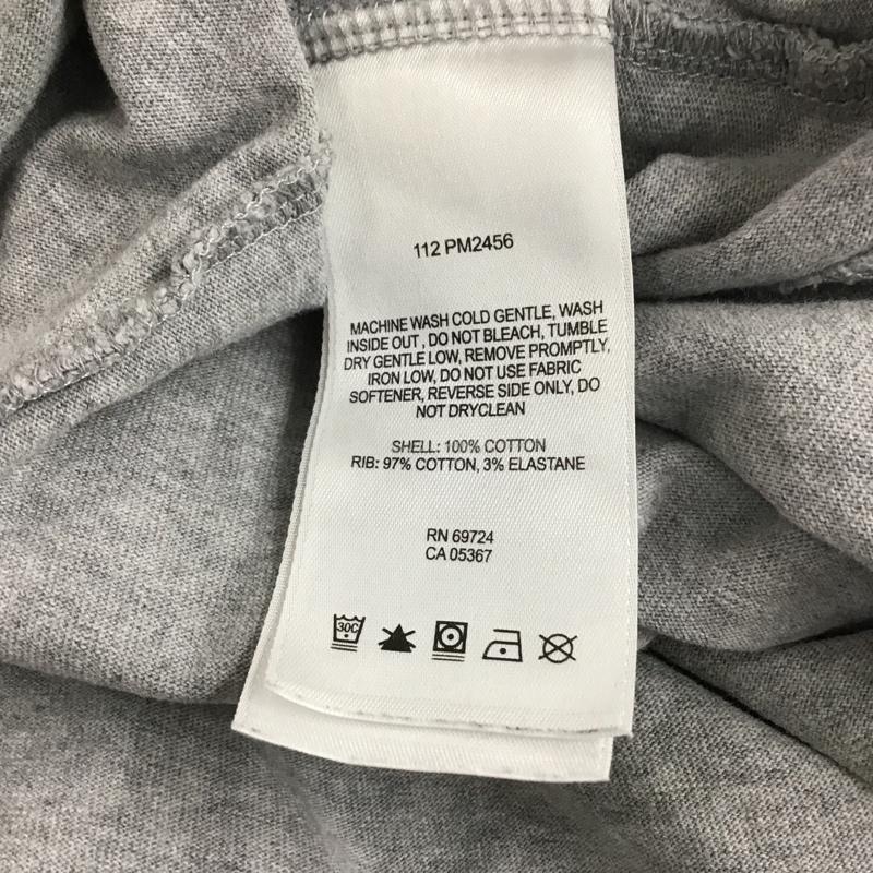 コロンビア Columbia カットソー 七分袖 112PM2456 ラグランスリーブ XL ロゴ、文字 黒 / ブラック / X 灰 / グレー / メンズ USED 古着 中古 10105488