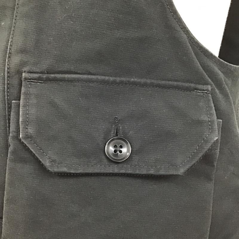 エンジニアードガーメンツ Engineered Garments ベスト ベスト ショルダーベスト 無地 黒 / ブラック / メンズ USED 古着 中古 10105509