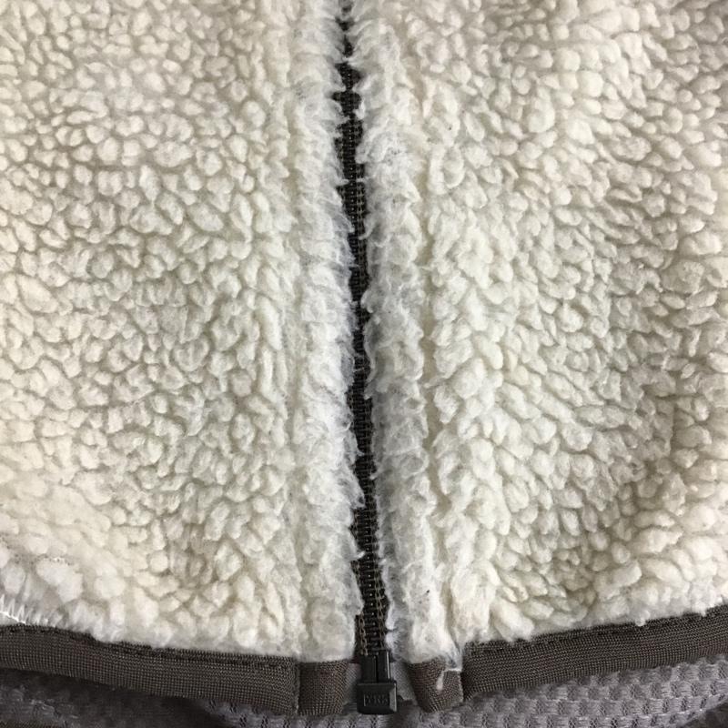 パタゴニア patagonia ベスト ベスト 23046F9 クラシックレトロX フリースベスト M ロゴ、文字 茶 / ブラウン / X アイボリー / アイボリー / メンズ USED 古着 中古 10105523