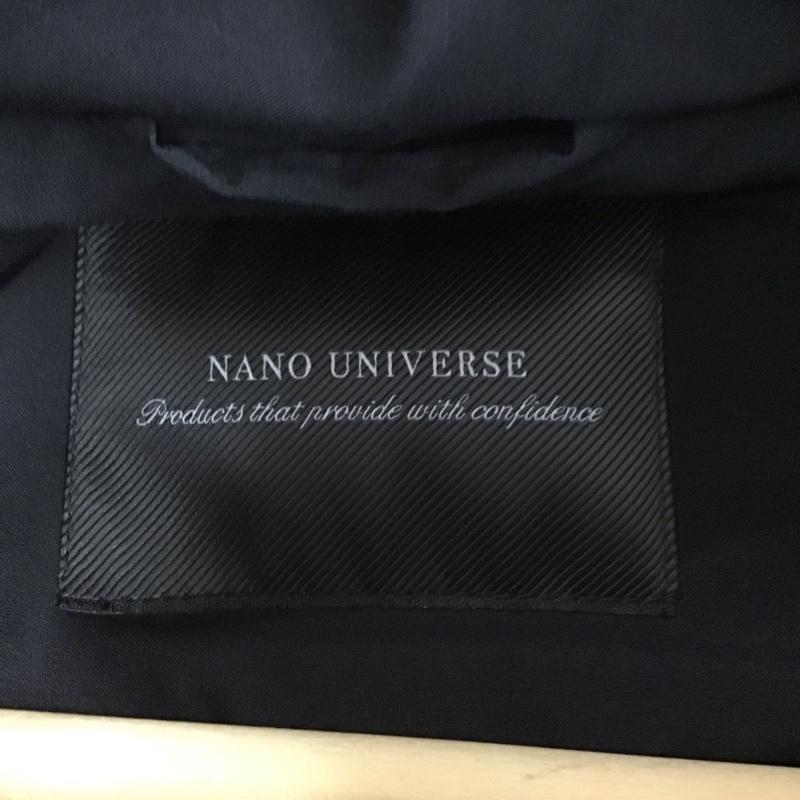 ナノユニバース nano・universe ジャケット、上着 ダウンジャケット 672-2212209 ダウンジャケット ジップアップジャケット アウター L 無地 紺 / ネイビー /  メンズ USED 古着 中古 10130716