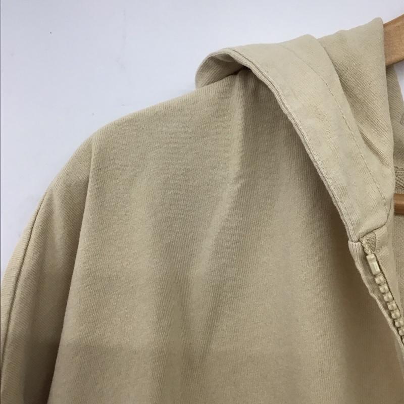 ギャップ GAP パーカー 長袖 L 無地 ベージュ / ベージュ /  レディース USED 古着 中古 10147835