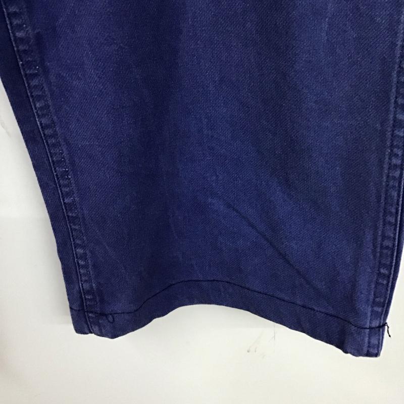 ユーロフルギ ユーロ古着 パンツ ワークパンツ、ペインターパンツ 60s フレンチワーク lemont saintmartin 古着 ヴィンテージ 無地 青 / ブルー /  メンズ USED 古着 中古 10119247
