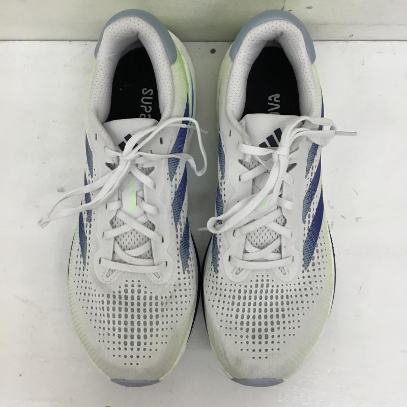 アディダス adidas スニーカー スニーカー IF3015 スーパーノヴァ ライズ ランニング 28.5cm ロゴ、文字 白 / ホワイト / X 青 / ブルー / X 薄緑 / ライトグリーン /  メンズ USED 古着 中古 10141698