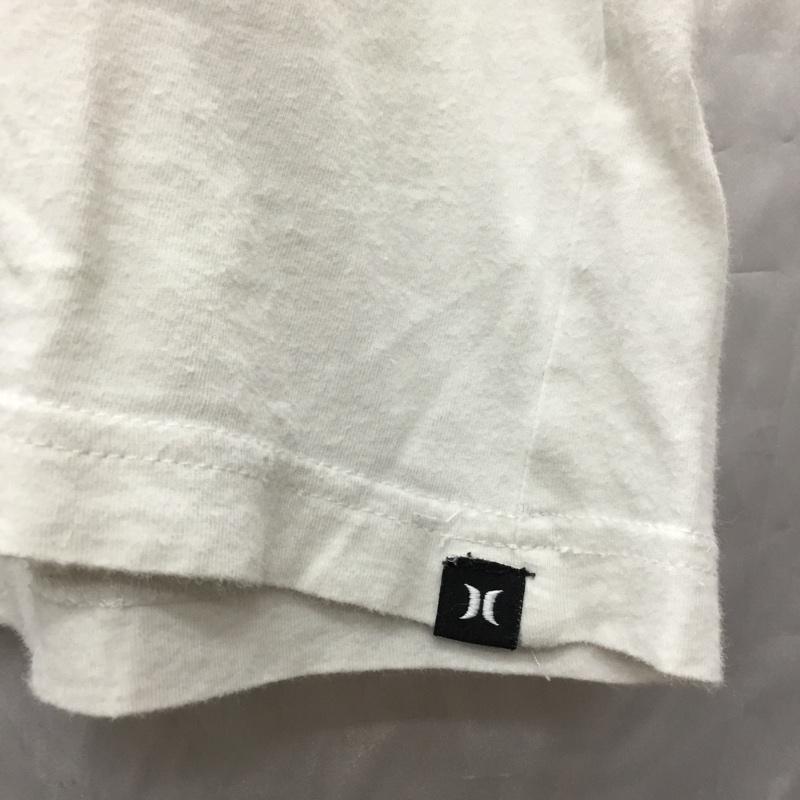 ハーレー Hurley Tシャツ 半袖 J1703B021 クルーネック S ロゴ、文字 白 / ホワイト /  メンズ USED 古着 中古 10115544