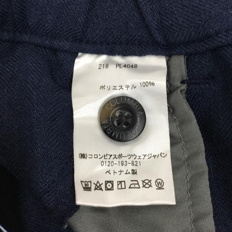 コロンビア Columbia パンツ ショートパンツ 218 PL4048 ショートパンツ ハーフパンツ L 無地 紺 / ネイビー /  メンズ USED 古着 中古 10120959