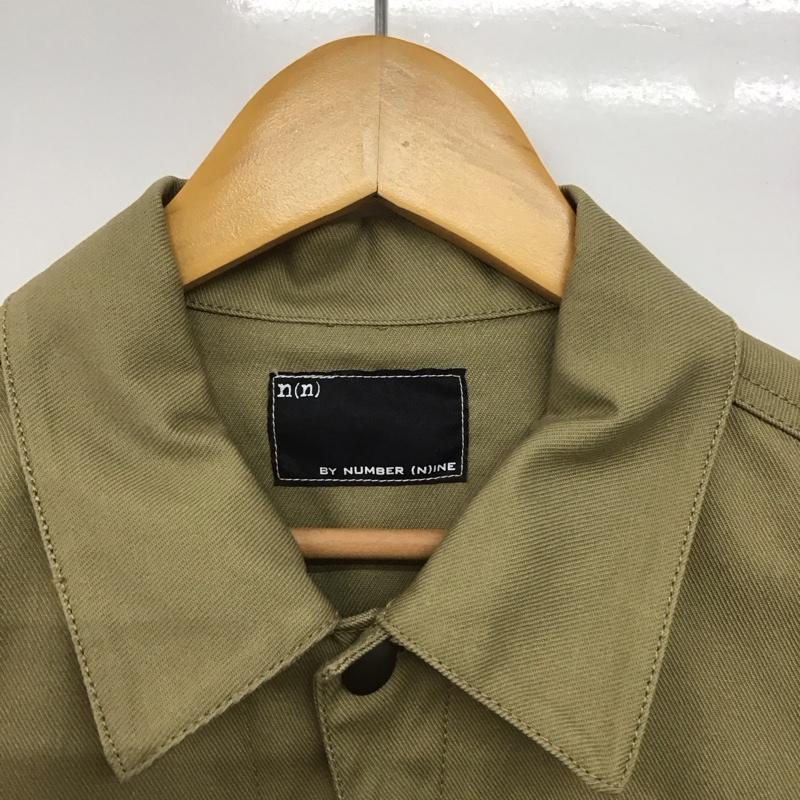 ナンバーナイン NUMBER (N)INE ジャケット、上着 ジャケット、ブレザー ジップアップジャケット アウター カラージャケット フロントジップ 3 無地 ベージュ / ベージュ /  メンズ USED 古着 中古 10143540