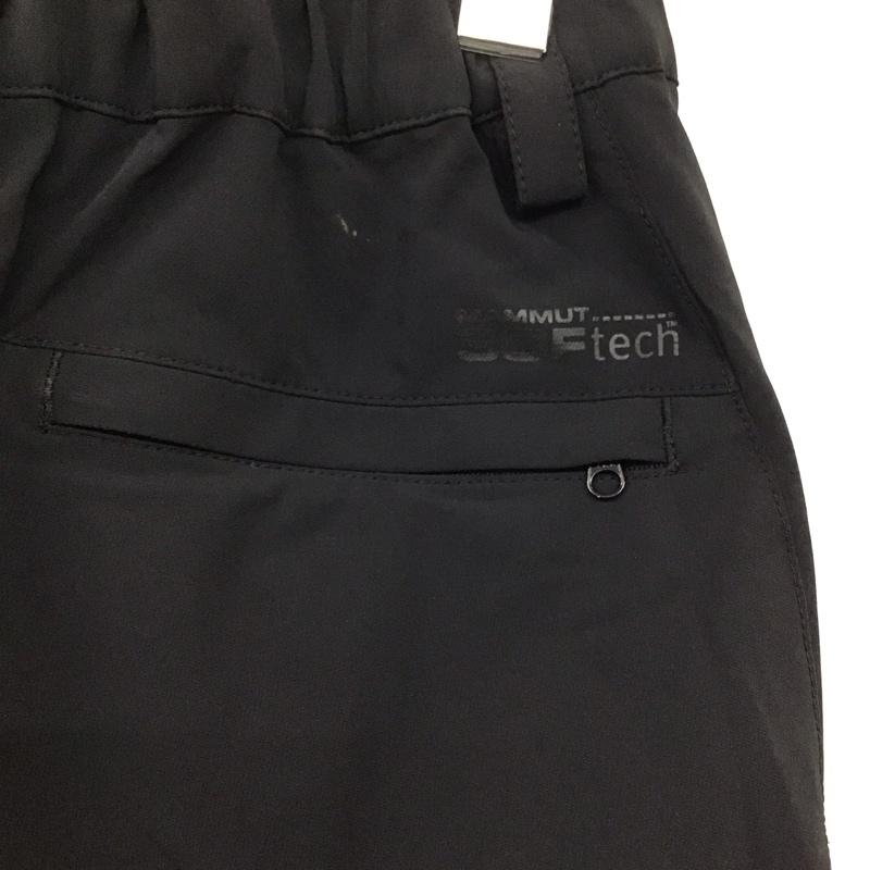 マムート Mammut パンツ ワークパンツ、ペインターパンツ 1020-09760 ソフテックトレッカーズパンツ スリムパンツ ストレッチパンツ XS ロゴ、文字 黒 / ブラック /  メンズ USED 古着 中古 10137622