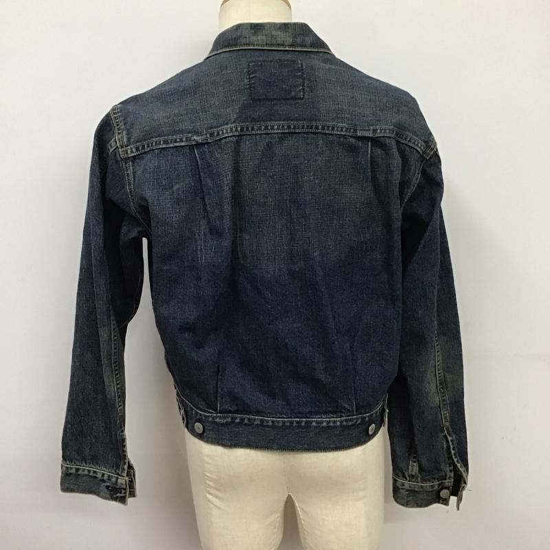 リーバイストラウスアンドコー Levi Strauss & co. ジャケット、上着 ジャケット、ブレザー デニムジャケット カラージャケット 長袖ジャケット ブルゾン Gジャン 古着 40 無地 インディゴ / インディゴ /  メンズ USED 古着 中古 10123828