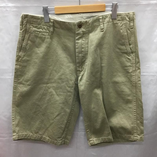 トゥームーン two moon パンツ ショートパンツ 36 無地 ベージュ / ベージュ /  メンズ USED 古着 中古 10108389