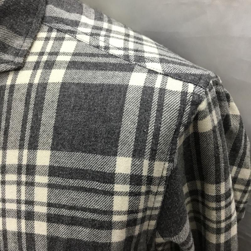 ナノユニバース nano・universe シャツ、ブラウス 長袖 長袖シャツ カラーシャツ ポケットシャツ 長袖カットソー チェックシャツ S チェック マルチカラー / マルチカラー /  メンズ USED 古着 中古 10119724