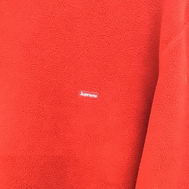 シュプリーム Supreme トレーナー 長袖 18-19aw ボックスロゴポーラテックフリース 長袖スウェット L ロゴ、文字 赤 / レッド /  メンズ USED 古着 中古 10145848