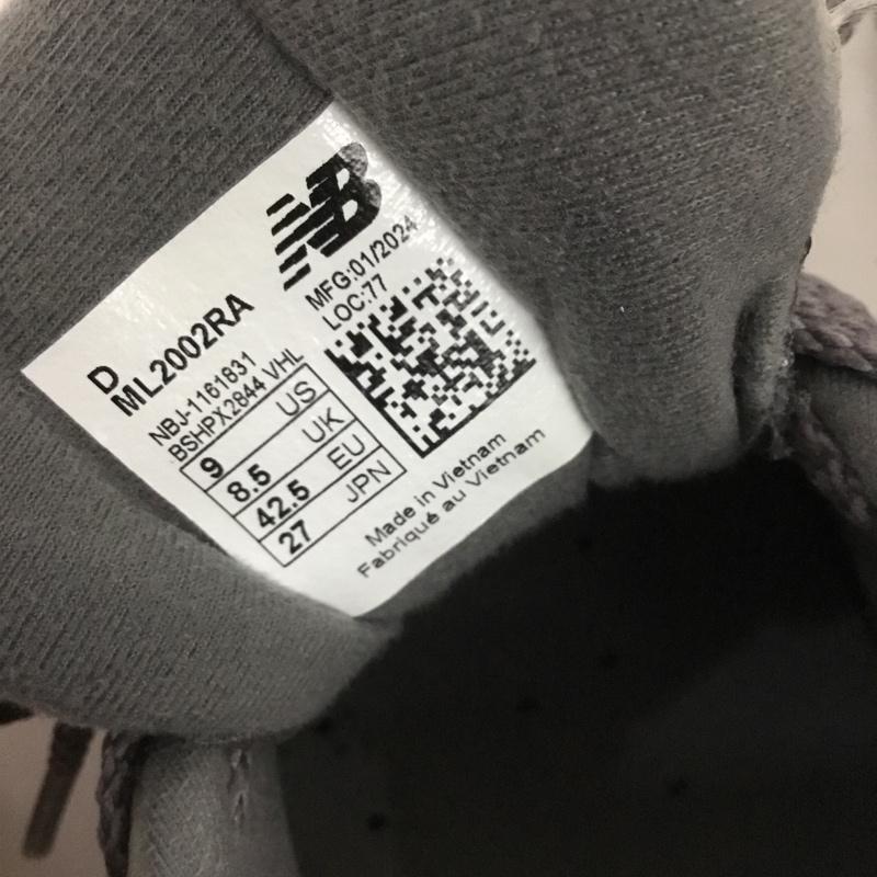 ニューバランス New Balance スニーカー スニーカー ML2002RA 27cm 27.0cm ロゴ、文字 灰 / グレー /  メンズ USED 古着 中古 10138538