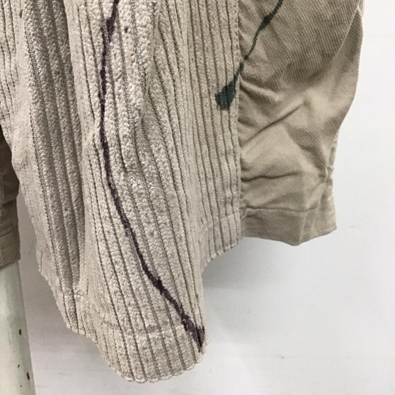 ニコアンド niko and... ボトムス ボトムス ST76DL06SW 3種のハギハギコールパンツ ワイドパンツ コーデュロイ 3  ベージュ / ベージュ /  レディース USED 古着 中古 10118813