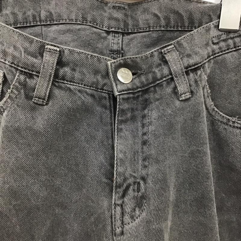 ルードギャラリー RUDE GALLERY パンツ デニム、ジーンズ デニムパンツ スリムパンツ ジーンズ 32インチ 無地 黒 / ブラック /  メンズ USED 古着 中古 10117842